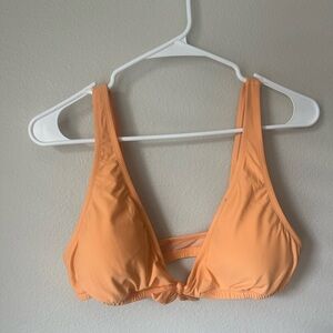 J. Crew Orange Bikini Top size small